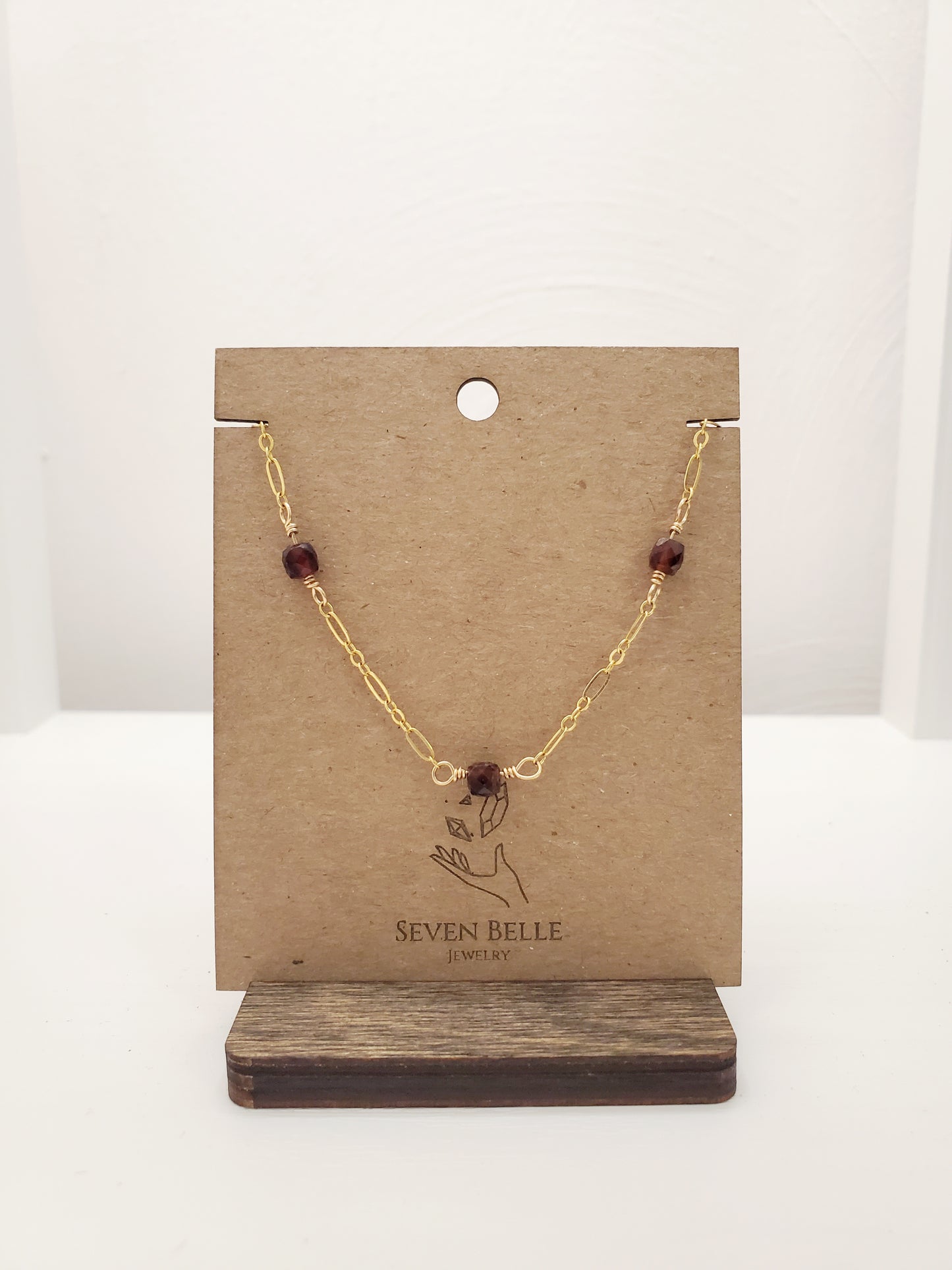 Garnet Gemstone Necklace