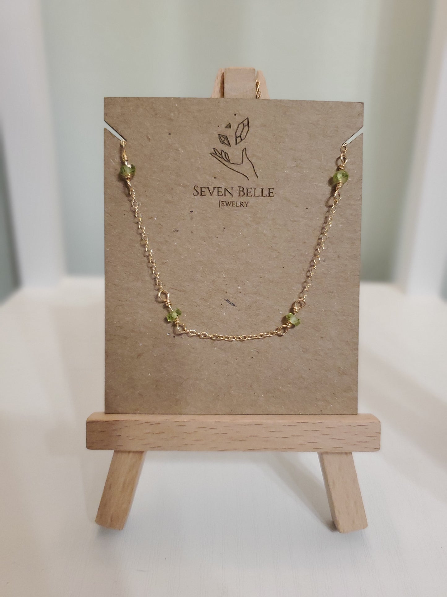 Peridot Gemstone Necklace